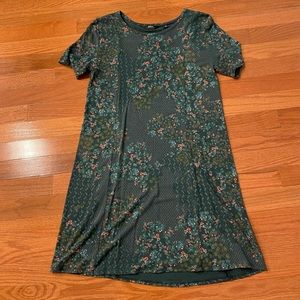 Obey Backbay Floral Dress - Forrest - XS